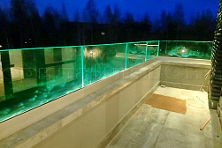 Поручни, перила и ограждения с подсветкой в Челябинске. Готовые проекты ПерилаГлавСнаб - фото 11