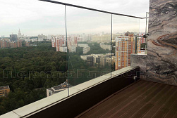 Цельностеклянные ограждения для крыш в Челябинске. Готовые проекты ПерилаГлавСнаб - фото 11