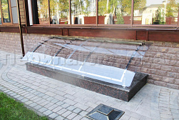 Козырьки и навесы на металлокаркасе в Челябинске. Готовые проекты ПерилаГлавСнаб - фото 5