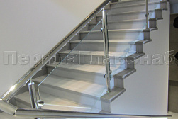 Поручни, перила и ограждения с подсветкой в Челябинске. Готовые проекты ПерилаГлавСнаб - фото 7