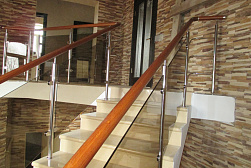Ограждения лестничных маршей в Челябинске. Готовые проекты ПерилаГлавСнаб - фото 30 Ограждения лестничных маршей в Челябинске. Готовые проекты ПерилаГлавСнаб - фото 30