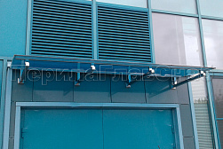 Консольные козырьки и навесы в Челябинске. Готовые проекты ПерилаГлавСнаб - фото 7