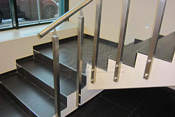 Перила и ограждения с вертикальным заполнением в Челябинске. Готовые проекты ПерилаГлавСнаб - фото 13