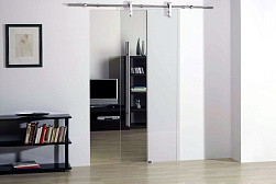 Раздвижные стеклянные двери в Челябинске. Готовые проекты ПерилаГлавСнаб - фото 1