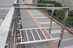 Ограждения для кровли из нержавеющей стали в Челябинске. Готовые проекты ПерилаГлавСнаб - фото 12