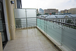 Стеклянные перила для балконов в Челябинске. Готовые проекты ПерилаГлавСнаб - фото 13