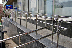 Поручни для инвалидов из нержавеющей стали в Челябинске. Готовые проекты ПерилаГлавСнаб - фото 17