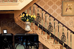 Латунные перила под золото в Челябинске. Готовые проекты ПерилаГлавСнаб - фото 10 Латунные перила под золото в Челябинске. Готовые проекты ПерилаГлавСнаб - фото 10