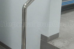 Ограждения и перила без ригелей из нержавеющей стали (без заполнения) в Челябинске. Готовые проекты ПерилаГлавСнаб - фото 3