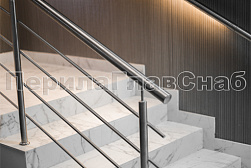 Поручни, перила и ограждения с подсветкой в Челябинске. Готовые проекты ПерилаГлавСнаб - фото 2