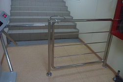 Ограждение лестницы от детей в Челябинске. Готовые проекты ПерилаГлавСнаб - фото 7