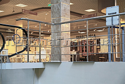 Ограждения из нержавеющей стали с тремя ригелями в Челябинске. Готовые проекты ПерилаГлавСнаб - фото 4