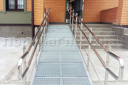 Поручни для инвалидов из нержавеющей стали в Челябинске. Готовые проекты ПерилаГлавСнаб - фото 11