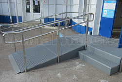 Поручни для инвалидов из нержавеющей стали в Челябинске. Готовые проекты ПерилаГлавСнаб - фото 9