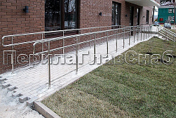 Хромированные перила в Челябинске. Готовые проекты ПерилаГлавСнаб - фото 4