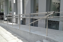 Поручни для инвалидов из нержавеющей стали в Челябинске. Готовые проекты ПерилаГлавСнаб - фото 10