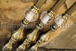 Латунные перила под золото в Челябинске. Готовые проекты ПерилаГлавСнаб - фото 12 Латунные перила под золото в Челябинске. Готовые проекты ПерилаГлавСнаб - фото 12