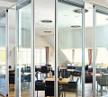 Стеклянные перегородки для зоны отдыха в офисе в Челябинске. Готовые проекты ПерилаГлавСнаб - фото 1