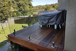 Стеклянные перила для балконов в Челябинске. Готовые проекты ПерилаГлавСнаб - фото 17