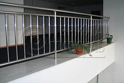 Перила и ограждения с вертикальным заполнением в Челябинске. Готовые проекты ПерилаГлавСнаб - фото 4 Перила и ограждения с вертикальным заполнением в Челябинске. Готовые проекты ПерилаГлавСнаб - фото 4