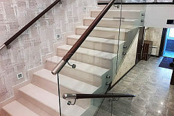 Перила и ограждения из нержавейки и дерева в Челябинске. Готовые проекты ПерилаГлавСнаб - фото 15