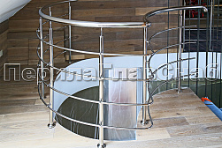 Четырёх и многоригельные перила и ограждения в Челябинске. Готовые проекты ПерилаГлавСнаб - фото 13