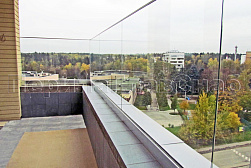 Стеклянные перила для балконов в Челябинске. Готовые проекты ПерилаГлавСнаб - фото 30