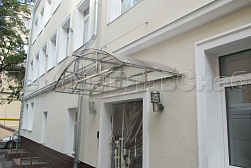 Козырьки и навесы на металлокаркасе в Челябинске. Готовые проекты ПерилаГлавСнаб - фото 2