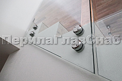 Цельностеклянные ограждения на несущем стекле в Челябинске. Готовые проекты ПерилаГлавСнаб - фото 19