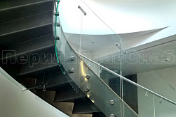 Стеклянные перила для винтовых лестниц в Челябинске. Готовые проекты ПерилаГлавСнаб - фото 8 Стеклянные перила для винтовых лестниц в Челябинске. Готовые проекты ПерилаГлавСнаб - фото 8
