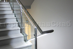 Поручни, перила и ограждения с подсветкой в Челябинске. Готовые проекты ПерилаГлавСнаб - фото 6