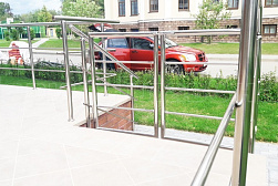 Ограждение лестницы от детей в Челябинске. Готовые проекты ПерилаГлавСнаб - фото 10