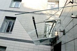 Козырьки и навесы на металлокаркасе в Челябинске. Готовые проекты ПерилаГлавСнаб - фото 9