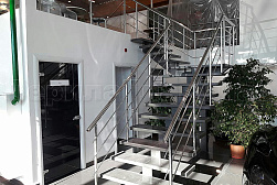 Ограждения для лестниц в Челябинске. Готовые проекты ПерилаГлавСнаб - фото 4 Ограждения для лестниц в Челябинске. Готовые проекты ПерилаГлавСнаб - фото 4
