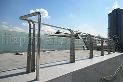 Уличные ограждения из металла в Челябинске. Готовые проекты ПерилаГлавСнаб - фото 22