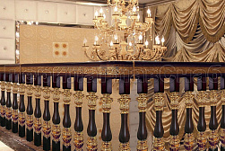 Латунные перила под золото в Челябинске. Готовые проекты ПерилаГлавСнаб - фото 8 Латунные перила под золото в Челябинске. Готовые проекты ПерилаГлавСнаб - фото 8