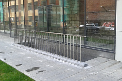 Перила и ограждения с вертикальным заполнением в Челябинске. Готовые проекты ПерилаГлавСнаб - фото 6 Перила и ограждения с вертикальным заполнением в Челябинске. Готовые проекты ПерилаГлавСнаб - фото 6